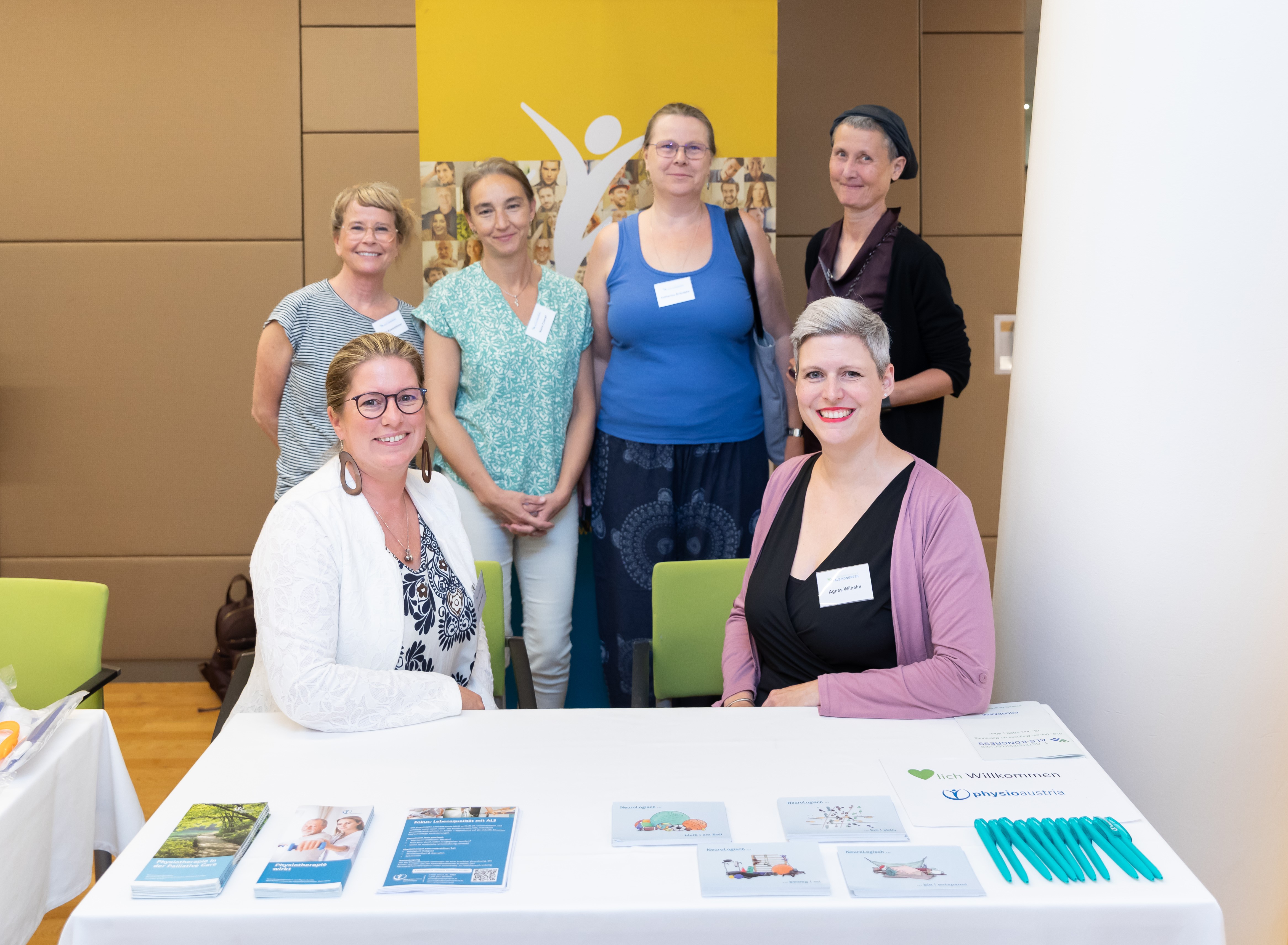 Physio Austria beim 1. österreichischen ALS Kongress 2026 mit Agnes Wilhelm & Cornelia Prasch (c) Jana Madzigon