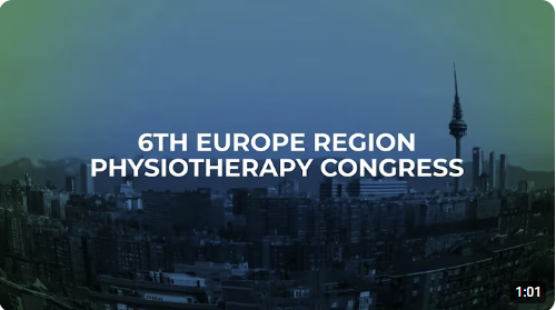 Videolink Einladung 6. Europe Region Physio Congress